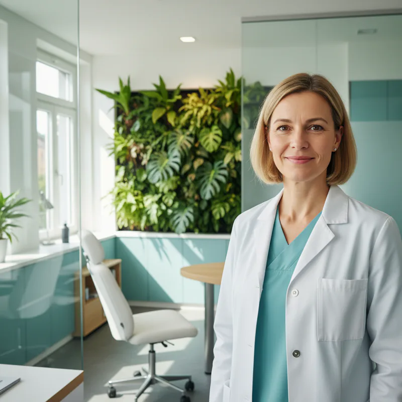 Arzt im Gespräch mit Patienten